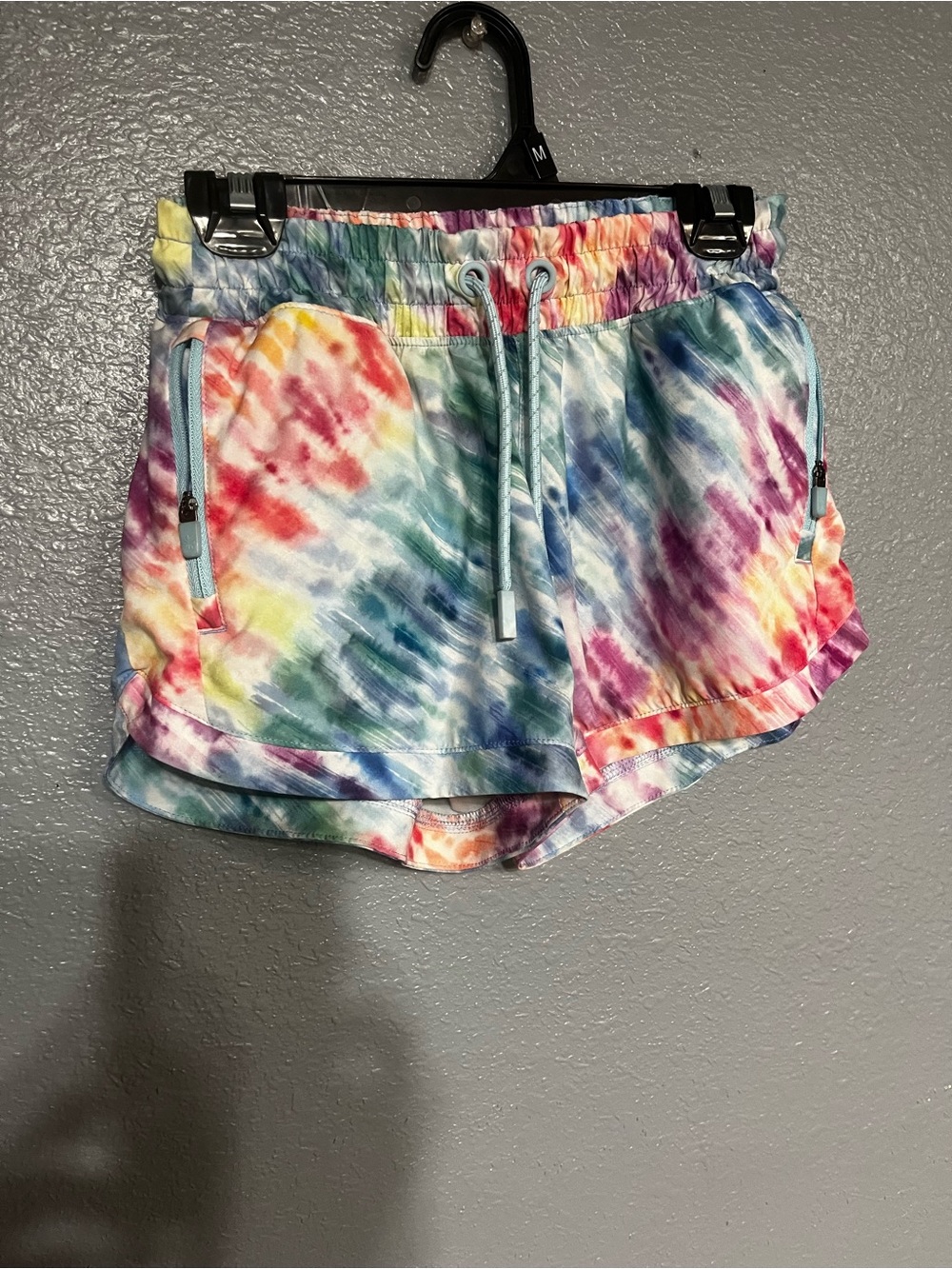 Athleta kids Tie-Dye Drawstring Shorts - Multicolor